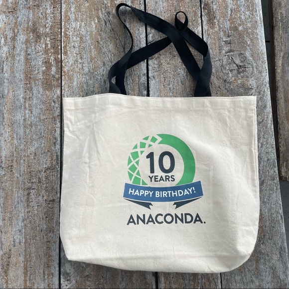 Anaconda Beach Bag Shopping Canvas Tote Bag - Picture 6 of 7